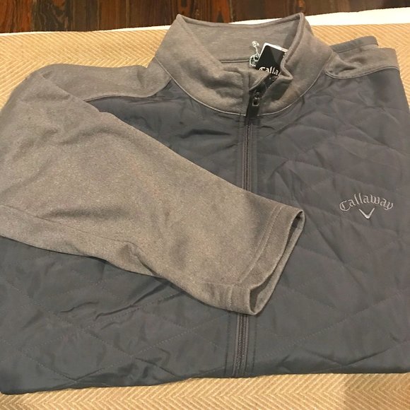 CALLOWAY NWT  Quilted Front Jacket - XL - Picture 4 of 7